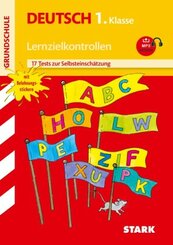 Lernzielkontrollen Grundschule, Deutsch 1. Klasse, m. MP3-CD