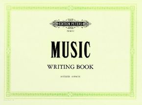 Peters Music Writing Book