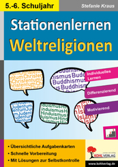 Kohls Stationenlernen Weltreligionen, 5.- 6. Schuljahr