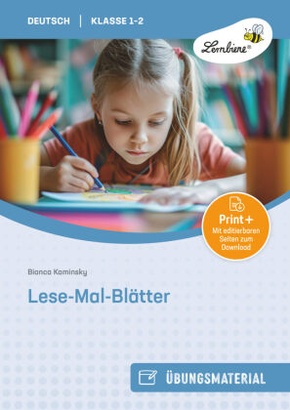 Lese-Mal-Blätter, m. 1 CD-ROM