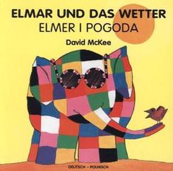 Elmar und das Wetter, deutsch-polnisch - Elmer I Pogoda