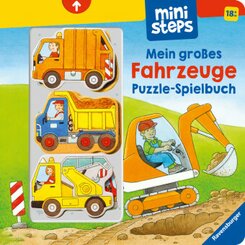 ministeps: Mein großes Fahrzeuge Puzzle-Spielbuch