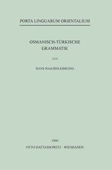 Osmanisch-Türkische Grammatik