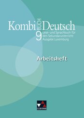 Kombi-Buch Deutsch, Ausgabe Luxemburg: Kombi-Buch Deutsch Luxemburg AH 9, m. 1 Buch