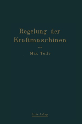 Regelung der Kraftmaschinen