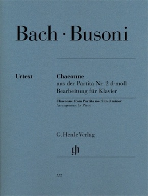 Ferruccio Busoni - Chaconne aus der Partita Nr. 2 d-moll (Johann Sebastian Bach)