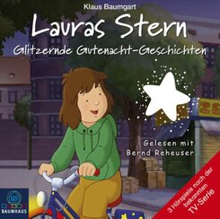 Lauras Stern - Glitzernde Gutenacht-Geschichten, 1 Audio-CD