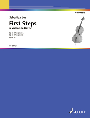 First Steps in Violoncello Playing op. 101., 1-2 Violoncelli, Spielpartitur