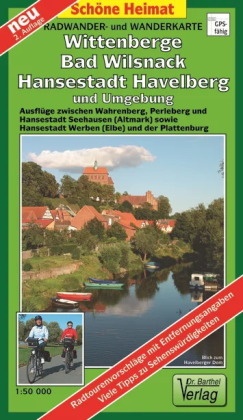 Doktor Barthel Karte Wittenberge, Bad Wilsnack, Hansestadt Havelberg und Umgebung