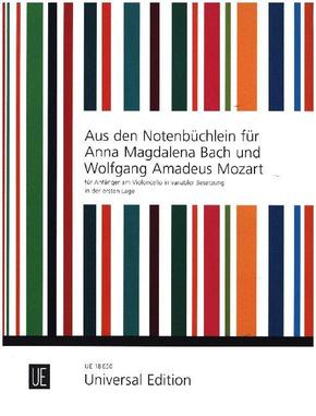 Aus den Notenbüchlein für Anna Magdalena Bach und Wolfgang Amadeus Mozart