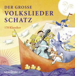 Der große Volksliederschatz, 4 Audio-CDs