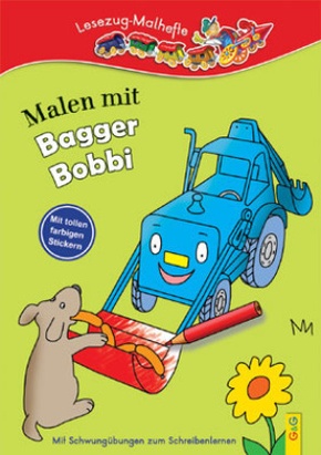 Malen mit Bagger Bobbi