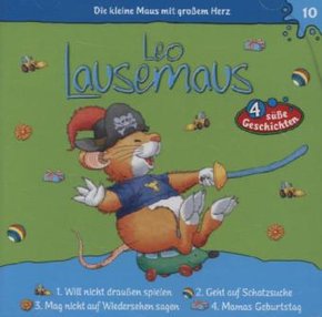 Leo Lausemaus - Will nicht draußen spielen, Audio-CD, Audio-CD