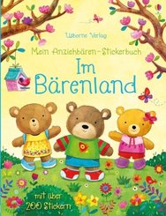 Mein Anziehbären-Stickerbuch - Im Bärenland