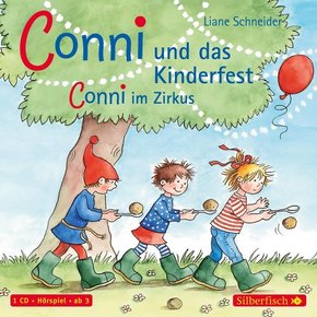 Conni und das Kinderfest / Conni im Zirkus (Meine Freundin Conni - ab 3), 1 Audio-CD