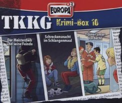Ein Fall für TKKG - Krimi-Box, 3 Audio-CDs - Box.10