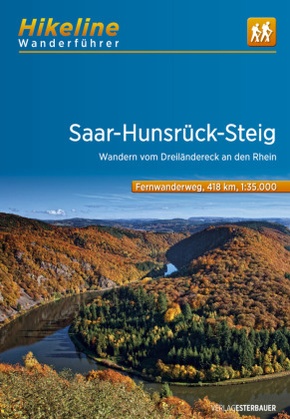 Hikeline Wanderführer Saar-Hunsrück-Steig