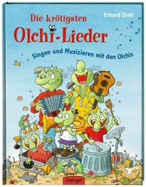 Die krötigsten Olchi-Lieder, m. Audio-CD