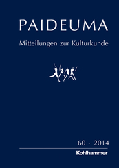 Paideuma. Mitteilungen zur Kulturkunde / PAIDEUMA 60/2014