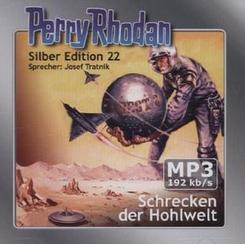 Perry Rhodan Silber Edition (MP3-CDs) 22 - Schrecken der Hohlwelt, 2 MP3-CDs