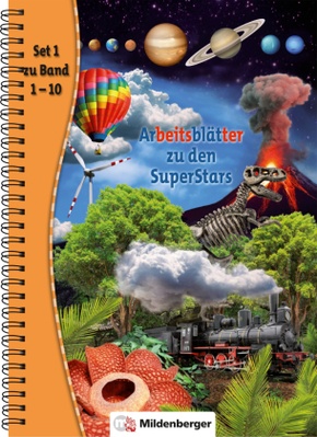 SuperStars: Arbeitsblätter, Set 1 - Bd.1