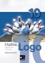 Mathe.Logo Regelschule Thüringen AH 10, m. 1 Buch