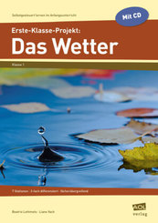 Erste-Klasse-Projekt: Das Wetter, m. 1 CD-ROM