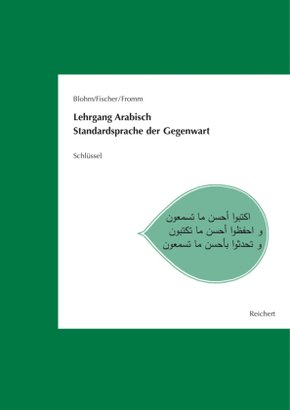Lehrgang Arabisch. Standardsprache der Gegenwart