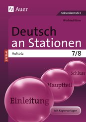Deutsch an Stationen SPEZIAL - Aufsatz 7/8