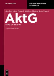 Aktiengesetz: §§ 23-40