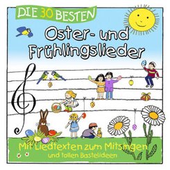 Die 30 besten Oster- und Frühlingslieder, 1 Audio-CD