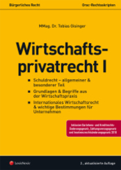 Bürgerliches Recht - Wirtschaftsprivatrecht I