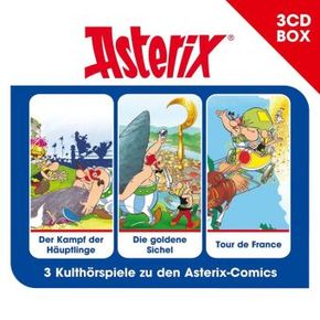 Asterix, Hörspielbox, 3 Audio-CDs - Vol.2