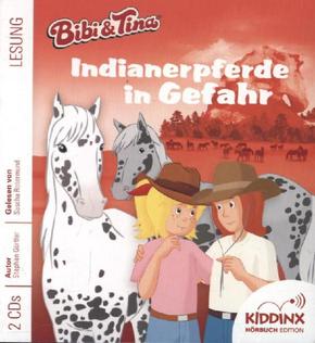 Bibi & Tina - Indianerpferde in Gefahr, 2 Audio-CDs