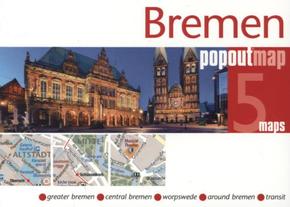 Bremen PopOut Map, 5 maps