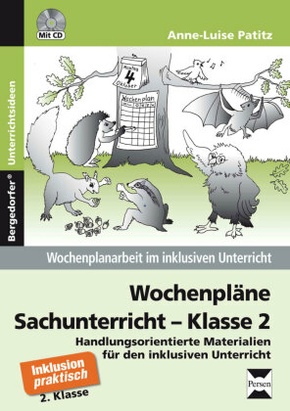 Wochenpläne Sachunterricht - Klasse 2, m. 1 CD-ROM