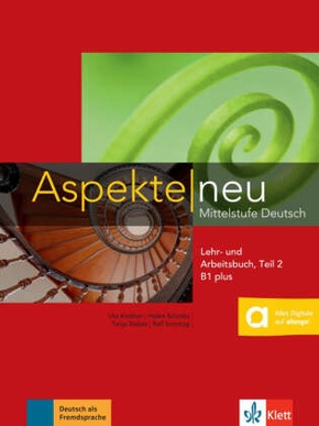 Aspekte neu Lehr- und Arbeitsbuch B1 plus, m. Audio-CD - Tl.2