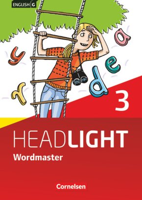 English G Headlight - Allgemeine Ausgabe - Band 3: 7. Schuljahr, Wordmaster mit Lösungen - Vokabellernbuch