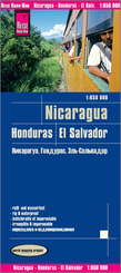 Reise Know-How Landkarte Nicaragua, Honduras, El Salvador