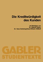 Die Kreditw&uuml;rdigkeit des Kunden