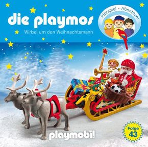 Die Playmos - Wirbel um den Weihnachtsmann, 1 Audio-CD