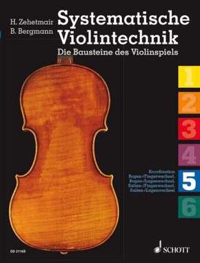 Systematische Violintechnik - Bd.5