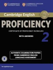 Cambridge English Proficiency 2 for updated exam: Student's Book with answers  + downloadable audio