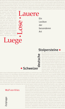 Luege, Lose, Lauere - Schweizerdeutsche Stolpersteine