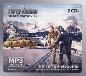 Perry Rhodan Silber Edition (MP3-CDs) 91 - Die Terra-Patrouille, 2 MP3-CDs