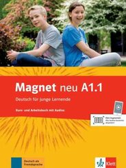 Magnet neu - Deutsch für junge Lernende: Kurs- und Arbeitsbuch, m. Audio-CD