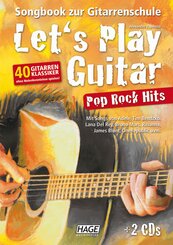 Let's Play Guitar Pop Rock Hits, m. 2 Audio-CDs