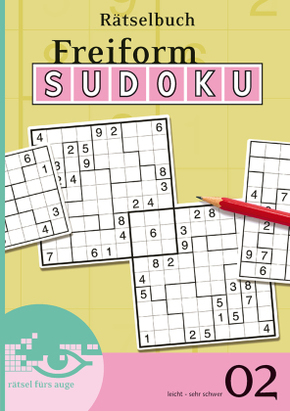 Freiform-Sudoku Rätselbuch 02 - Bd.2