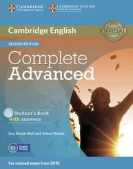 Complete Advanced, Second edition: Student's Book with answers, CD-ROM and 3 Class Audio-CDs