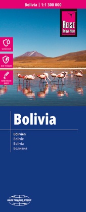 Reise Know-How Landkarte Bolivien / Bolivia (1:1.300.000)